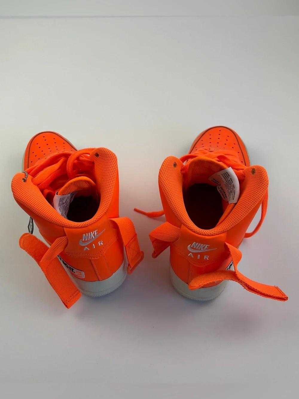Nike‎ Air Force 1 High LV8 Just Do It Pack Orange 6.5Y